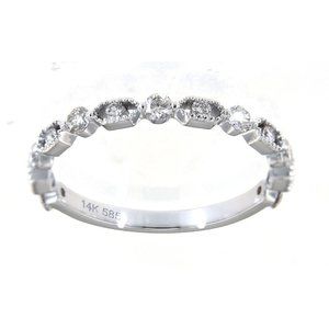 Real Diamond Daily Wear Fine Wedding Band Bridal Jewelry